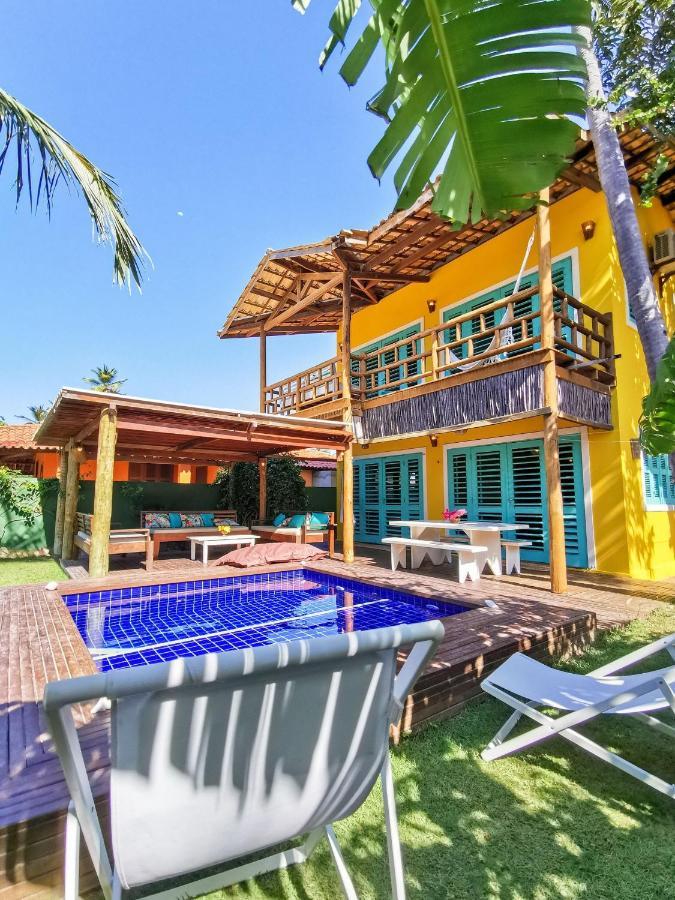 La Villa Tropicale Linda Casa Pertinho Do Mar ! Ікараї Екстер'єр фото